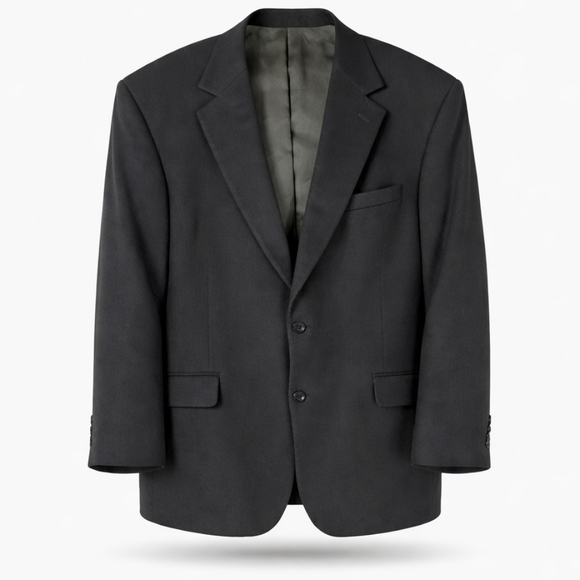 Jos‎ A Bank Cashmere Gordon Blazer 44L Dark Green Sport Coat Gentleman Academia